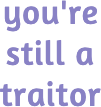 lyrics_traitor emote for Discord