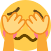 FlushHide emote for Discord