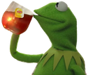 KermitSip emote for Discord