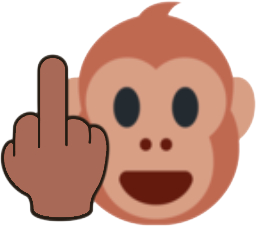 monkefucku emote for Discord