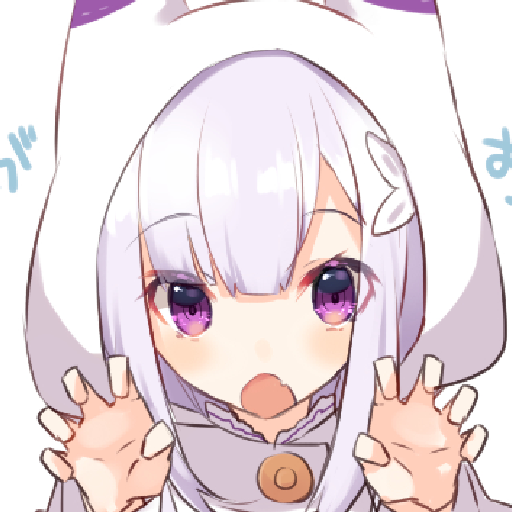 NekoEmilia emote for Discord
