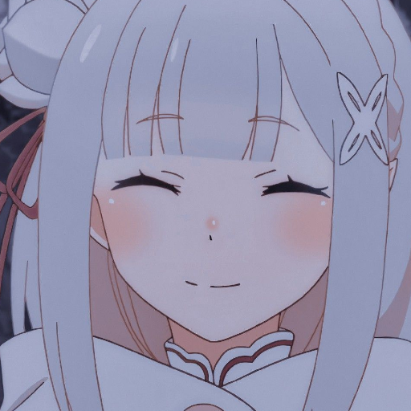 EmiliaSmile emote for Discord