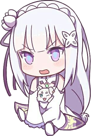 EmiliaChibi emote for Discord