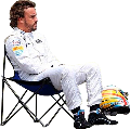 alonso_deckchair emote for Discord