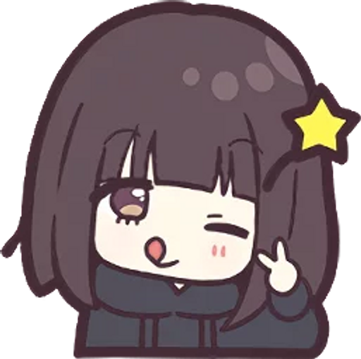 menhera_chan_peace emote for Discord