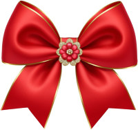 Redflowerbow emote for Discord