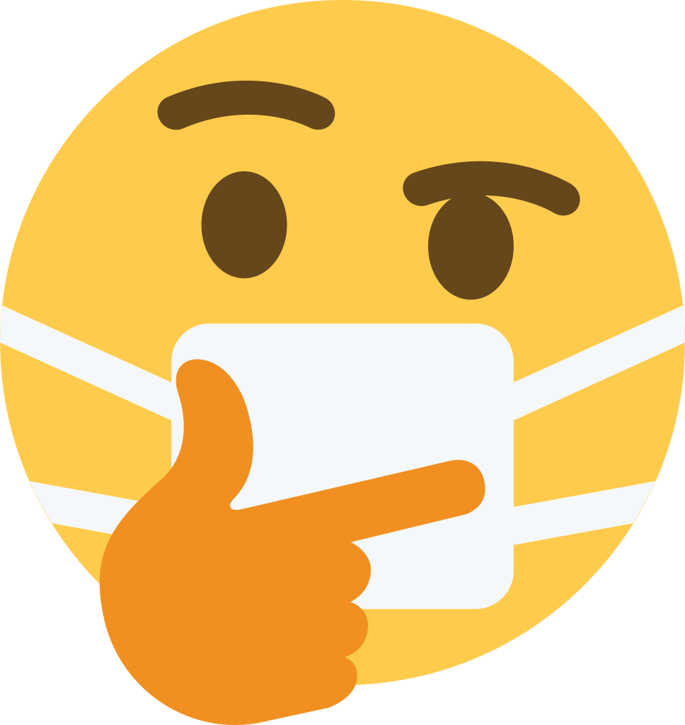 Maskthink emote for Discord