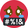 cantcursebutidoitanyways emote for Discord