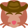 cowboymonkmeow emote for Discord