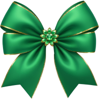Greenflowerbow emote for Discord