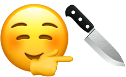 gogetaknife emote for Discord