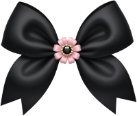 Blackflowerbow emote for Discord
