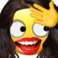 girlwhatisthatonyourphone emote for Discord