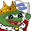 Pepe_Partner_King emote for Discord