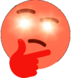 NANI_Think emote for Discord