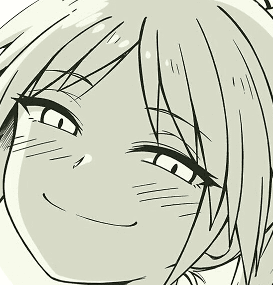 Smirking_Anime_7w7r emote for Discord