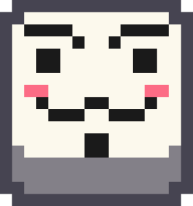 pixel_emoji_anonymous emote for Discord