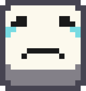 pixel_emoji_cry emote for Discord