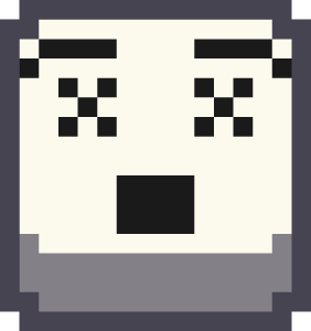 pixel_emoji_dizzy_face emote for Discord