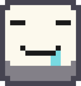 pixel_emoji_drooling_face emote for Discord