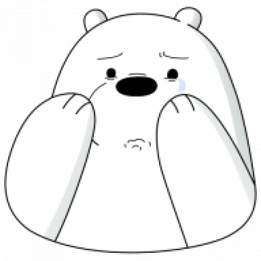 icebearcry emote for Discord