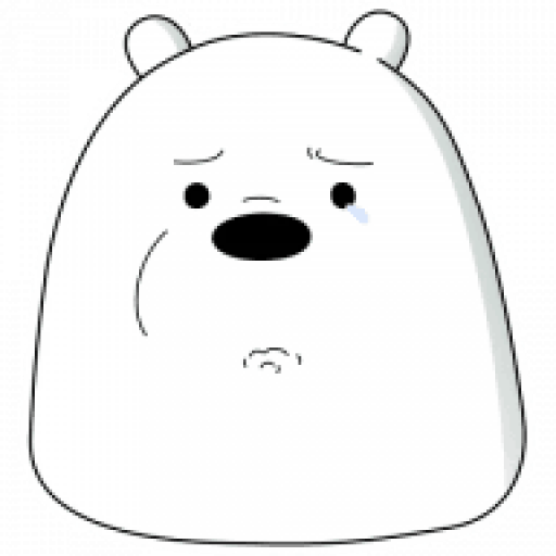 icebearsad emote for Discord