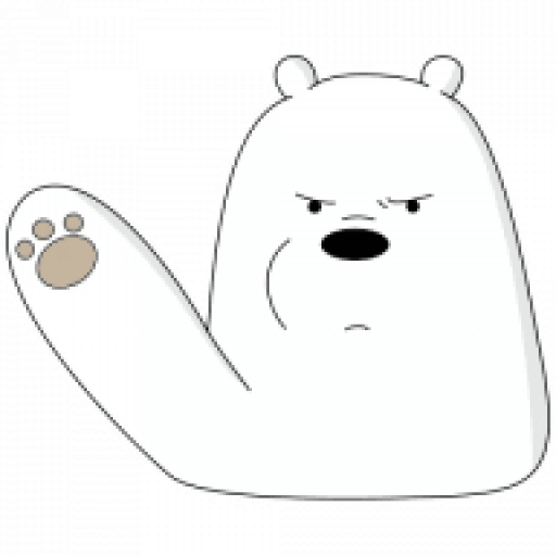 icebearstop emote for Discord