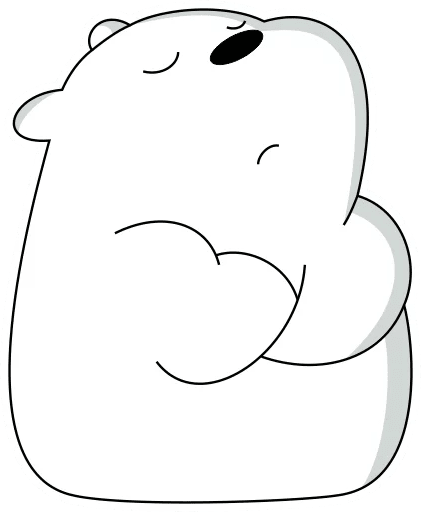 icebearwinner emote for Discord