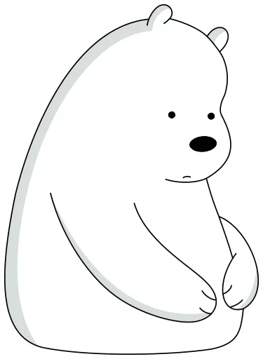 icebearhungry emote for Discord