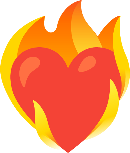 fired_heart emote for Discord