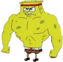 StrongSpongebob emote for Discord