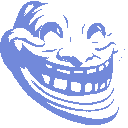 BlurpleTrollSpin emote for Discord