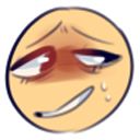 smirkblush emote for Discord