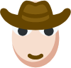 happycowboyegg emote for Discord