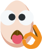 mouthwideopenokegg emote for Discord