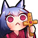 Cross emote for Discord