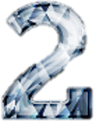 Diamond_Number_2 emote for Discord