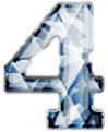 Diamond_Number_4 emote for Discord
