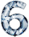 Diamond_Number_6 emote for Discord