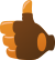 CrashBandicootThumbsUp emote for Discord