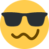 Sunglasses_Woozy emote for Discord