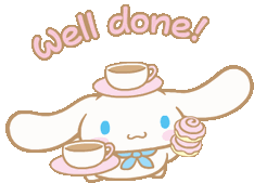 cinnamonroll_congrats emote for Discord