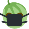 Melon_mask emote for Discord