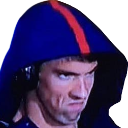 AngryMichaelPhelps emote for Discord
