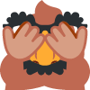 disguised_poop_hiding emote for Discord