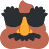 disguised_poop_sunglasses emote for Discord