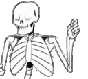 skeleton_vibe emote for Discord