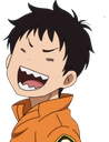 Shinra_laugh emote for Discord