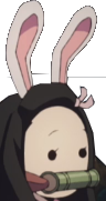 Nezuko_Rabbit emote for Discord