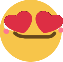 yeHeartEyes emote for Discord